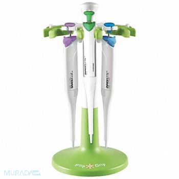 HEATHROW SCIENTIFIC Pipette Holder ABS/TPE Lime, 24EN21