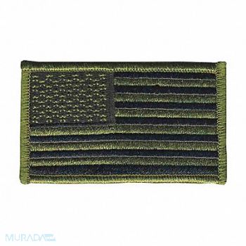 HEROS PRIDE Embroidered Patch U.S. Flag Subdued, 24GR24