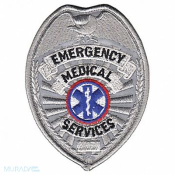 HEROS PRIDE Embrdrd Patch Emergency Medical Services, 24GR55