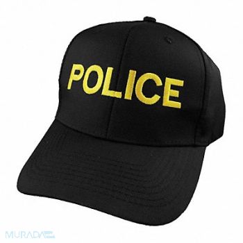 HEROS PRIDE Police Hat Brim Black/Gold Universal, 24GR66