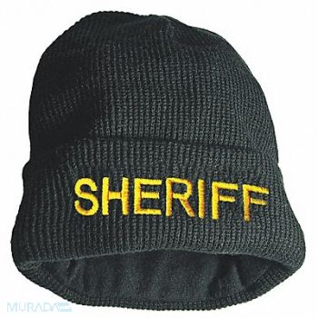 HEROS PRIDE Sheriff Watch Cap Beanie Black Universal, 24GR69