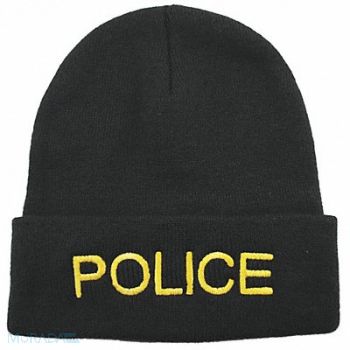 HEROS PRIDE Police Watch Cap Beanie Black Universal, 24GR75