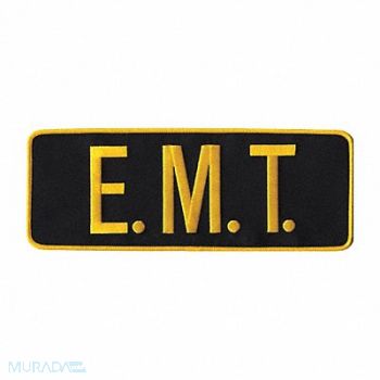HEROS PRIDE Embrdrd Patch E. M. T. Med Gold/Mid Navy, 24GR81