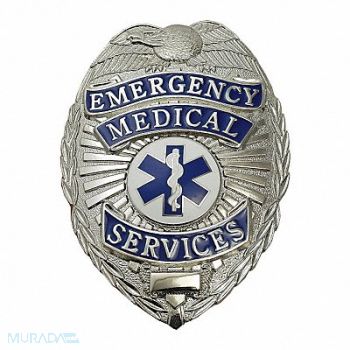 HEROS PRIDE Metal Badge Emergency Medical Services, 24GT14