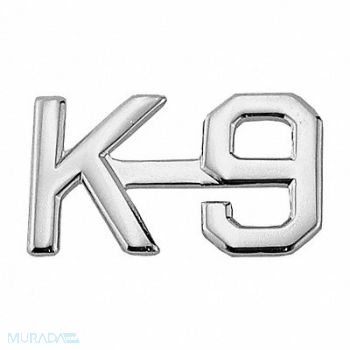 HEROS PRIDE Metal Rank Insignia K-9 Nickel PR, 24GT28