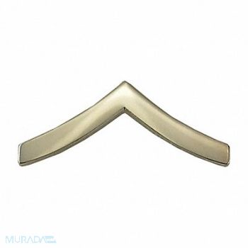 HEROS PRIDE Metal Rank Insignia PVT. Chevron Nckl PR, 24GT48