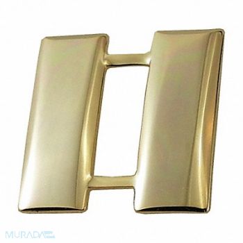HEROS PRIDE Metal RnkInsignia Capt. Bars - Smooth PR, 24GT57
