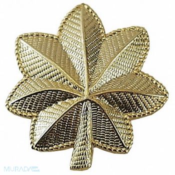 HEROS PRIDE Metal Rank Insignia Maj. Leaf Gold PR, 24GT61