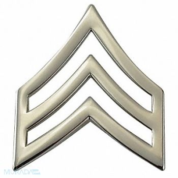 HEROS PRIDE Metal Rank Insignia SGT. Chevron Nckl PR, 24GT72