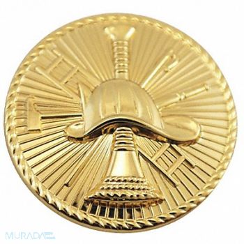 HEROS PRIDE Metal Rank Insignia Fire Discs Gold PR, 24GT85