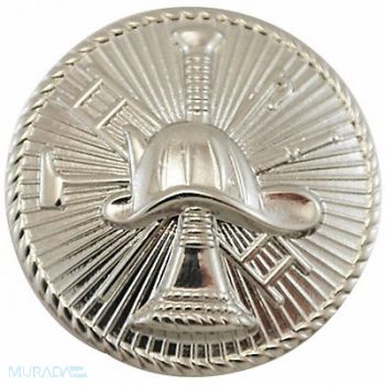 HEROS PRIDE Metal Rank Insignia Fire Discs Nickel PR, 24GT86