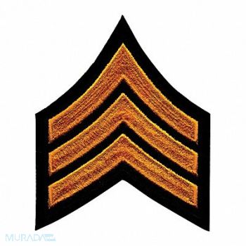 HEROS PRIDE Embrdrd Patch SGT Summer Gold on Blck PR, 24GU02