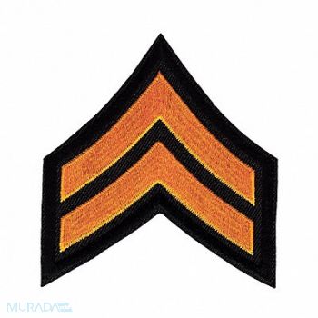 HEROS PRIDE Embroidered Patch CPL Dark Gold/Black PR, 24GU03