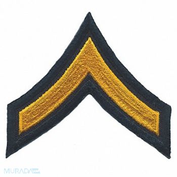 HEROS PRIDE Embroidered Patch PFC Dark Gold/Black PR, 24GU04