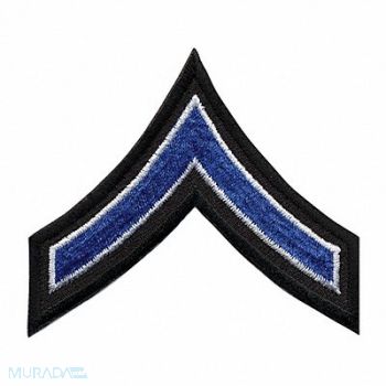 HEROS PRIDE Embrdrd Patch PFC Royal Blue/Wht/Blck PR, 24GU16