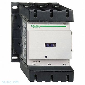 SCHNEIDER ELECTRIC G3484 IEC Magnetic Cntactr 208VAC 115A 1NC/1NO, 24J873