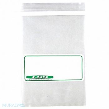 LAB SAFETY SUPPLY Sample Bag Write-On 24 oz PK500, 24J930