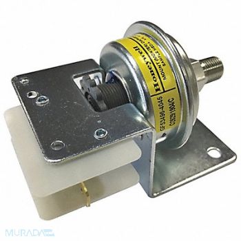 TJERNLUND Gas Press Switch 2-1/2 in, 24JX09