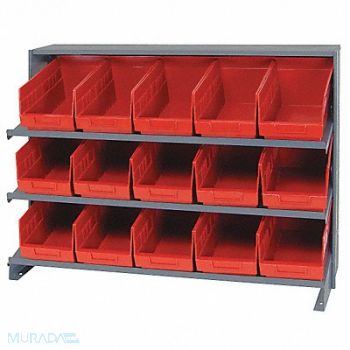 QUANTUM STORAGE SYSTEMS G7013 Bench Pick Rack 12x27x36in Red, 24K038