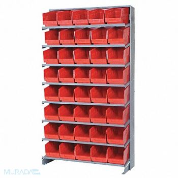 QUANTUM STORAGE SYSTEMS G7017 Pick Rack 12inx64inx36in Red, 24K042