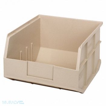 QUANTUM STORAGE SYSTEMS G7044 Shelf Bin Ivory Polypropylene 7 in, 24K152