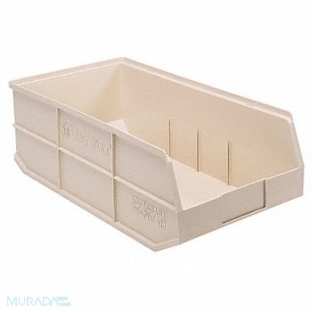 QUANTUM STORAGE SYSTEMS G7052 Shelf Bin Ivory Polypropylene 7 in, 24K160