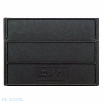 QUANTUM STORAGE SYSTEMS Divider 7 3/8 in Black 6 PK6, 24K173