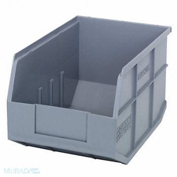 QUANTUM STORAGE SYSTEMS G7043 Shelf Bin Gray Polypropylene 7 in, 24K196