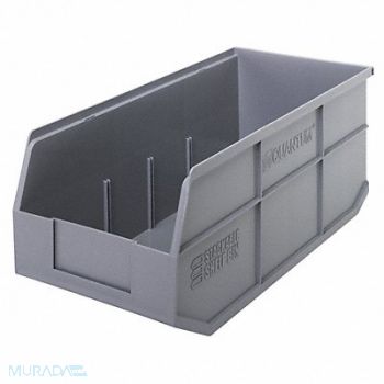 QUANTUM STORAGE SYSTEMS G7049 Shelf Bin Gray Polypropylene 7 in, 24K203