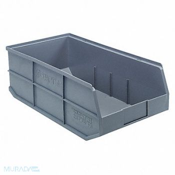 QUANTUM STORAGE SYSTEMS G7052 Shelf Bin Gray Polypropylene 7 in, 24K206