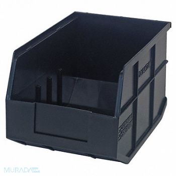 QUANTUM STORAGE SYSTEMS G7043 Shelf Bin Black Polypropylene 7 in, 24K218