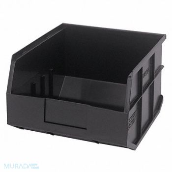 QUANTUM STORAGE SYSTEMS G7044 Shelf Bin Black Polypropylene 7 in, 24K219