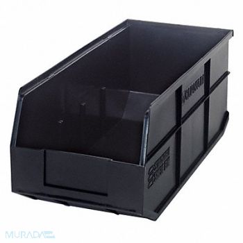 QUANTUM STORAGE SYSTEMS G7049 Shelf Bin Black Polypropylene 7 in, 24K224