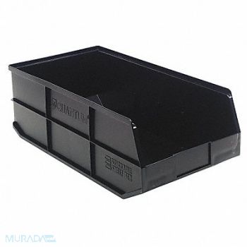 QUANTUM STORAGE SYSTEMS G7052 Shelf Bin Black Polypropylene 7 in, 24K227