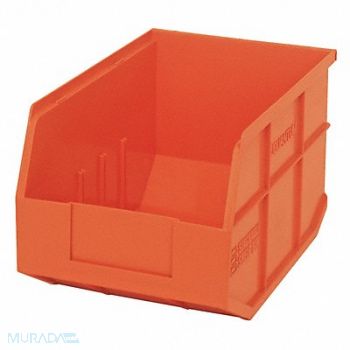 QUANTUM STORAGE SYSTEMS G7043 Shelf Bin Orange Polypropylene 7 in, 24K239