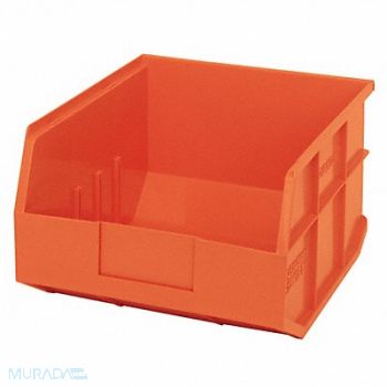 QUANTUM STORAGE SYSTEMS G7044 Shelf Bin Orange Polypropylene 7 in, 24K240