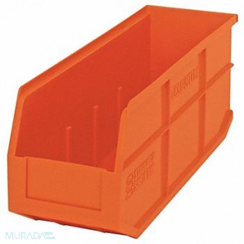 QUANTUM STORAGE SYSTEMS G7048 Shelf Bin Orange Polypropylene 7 in, 24K244