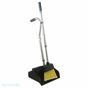 UNGER Telescopic Handle Dust Pan with Broom, 24K355