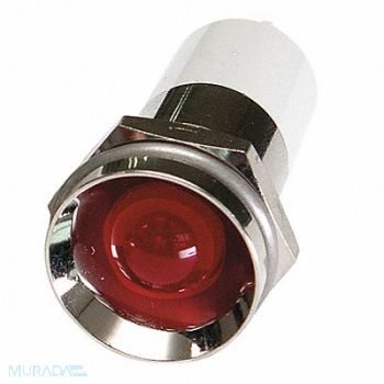 GRAINGER APPROVED Protrude Indicator Light Red 110VAC, 24M160