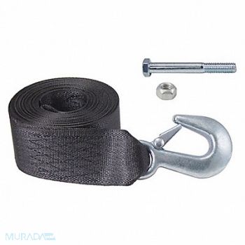 DUTTON-LAINSON Strap 15 ft w/Hook, 24MC76