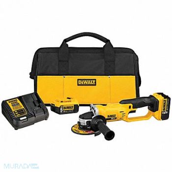 Angle Grinder Kit DEWALT(R) 20V 4.5 Whl, 24T869