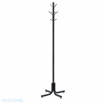 SAFCO Coat Rack Steel Black 70, 619V94