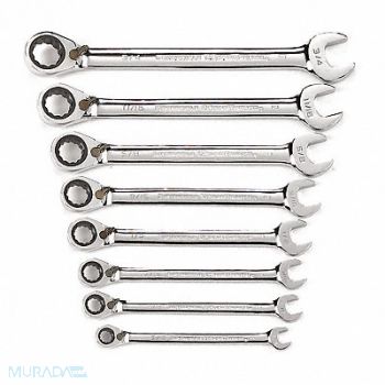 GEARWRENCH Set Wrench Reverse 8Pc, 24U680