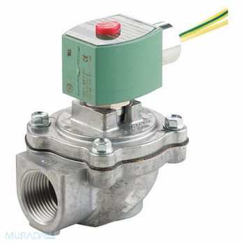REDHAT Solenoid Valve Aluminum NC Air Inert Gas, 24W626