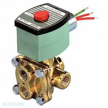 REDHAT Solenoid Valve Brass Universal Air, 24W678