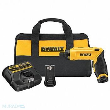 DEWALT Screwdriver Kit Cordless 8V DC 430 RPM, 24WY33
