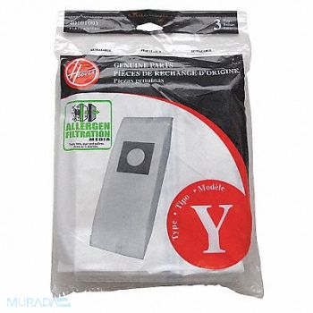 HOOVER Vacuum Bag For Upright Vacuum PK3, 24Z199