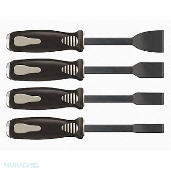 HYDE Gasket Scraper Set 1/2 3/4 1 1-1/2 4Pc, 24Z409