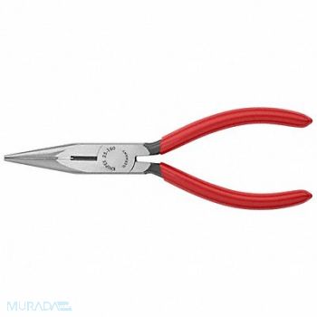 KNIPEX Long Nose Plier 6-1/4 L Serrated, 38UT35