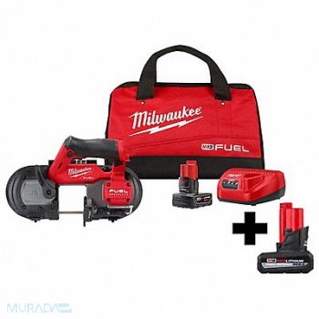 MILWAUKEE M12 FBand Saw Kit w M12 XC5.0 Battery, 385XH5